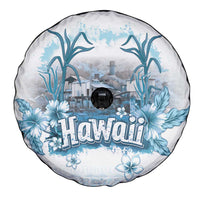 Hawaii Sugar Plantation Spare Tire Cover With Hawaiian Tapa Pattern LT05 - Polynesian Pride