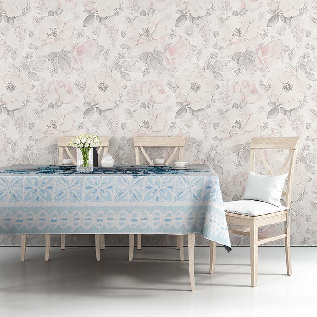 Hawaii Sugar Plantation Tablecloth With Hawaiian Tapa Pattern LT05 - Polynesian Pride