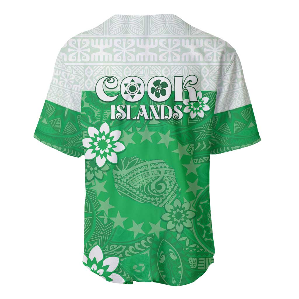 Cook Islands Maori Language Week Baseball Jersey Pacific Tapa Pattern