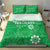 Cook Islands Maori Language Week Bedding Set Pacific Tapa Pattern