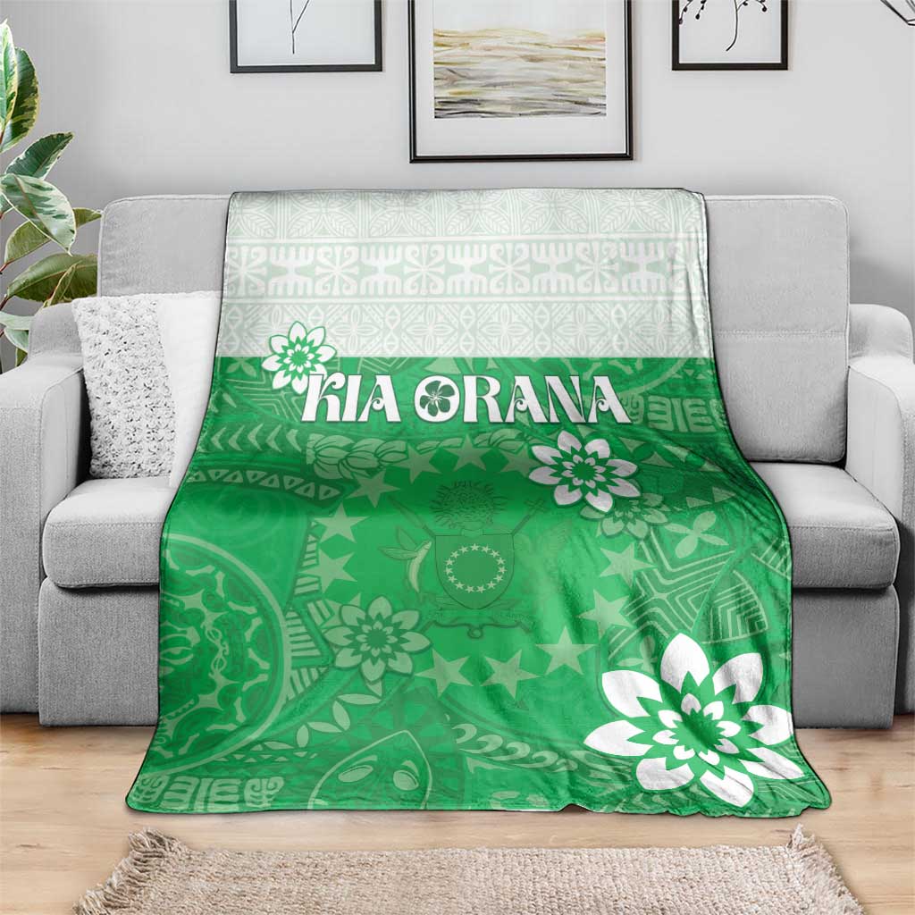 Cook Islands Maori Language Week Blanket Pacific Tapa Pattern LT05 - Polynesian Pride