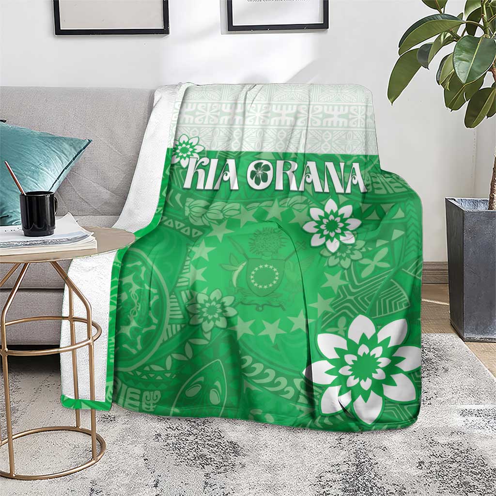 Cook Islands Maori Language Week Blanket Pacific Tapa Pattern LT05 - Polynesian Pride