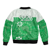 Cook Islands Maori Language Week Bomber Jacket Pacific Tapa Pattern
