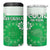 Cook Islands Maori Language Week 4 in 1 Can Cooler Tumbler Pacific Tapa Pattern