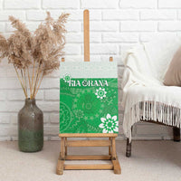 Cook Islands Maori Language Week Canvas Wall Art Pacific Tapa Pattern LT05 - Polynesian Pride
