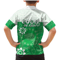 Cook Islands Maori Language Week Family Matching Mermaid Dress and Hawaiian Shirt Pacific Tapa Pattern LT05 - Polynesian Pride