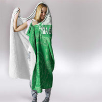 Cook Islands Maori Language Week Hooded Blanket Pacific Tapa Pattern LT05 - Polynesian Pride
