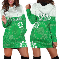 Cook Islands Maori Language Week Hoodie Dress Pacific Tapa Pattern LT05 - Polynesian Pride