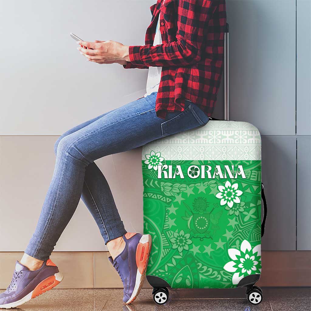 Cook Islands Maori Language Week Luggage Cover Pacific Tapa Pattern