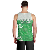 Cook Islands Maori Language Week Men Tank Top Pacific Tapa Pattern LT05 - Polynesian Pride