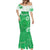 Cook Islands Maori Language Week Mermaid Dress Pacific Tapa Pattern