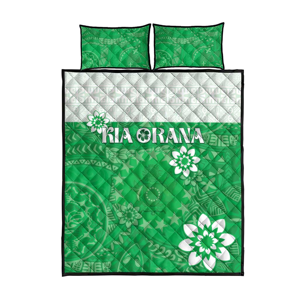 Cook Islands Maori Language Week Quilt Bed Set Pacific Tapa Pattern LT05 - Polynesian Pride