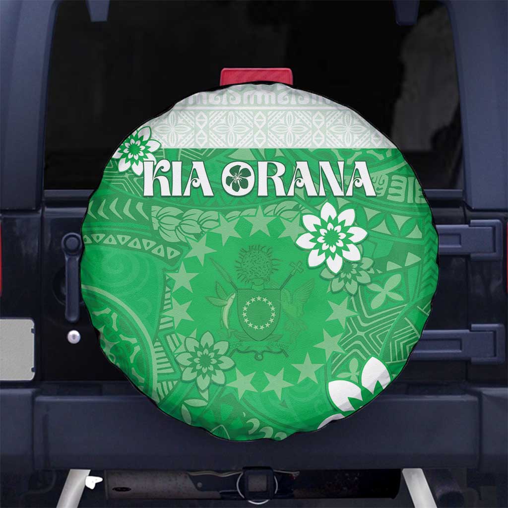 Cook Islands Maori Language Week Spare Tire Cover Pacific Tapa Pattern LT05 - Polynesian Pride
