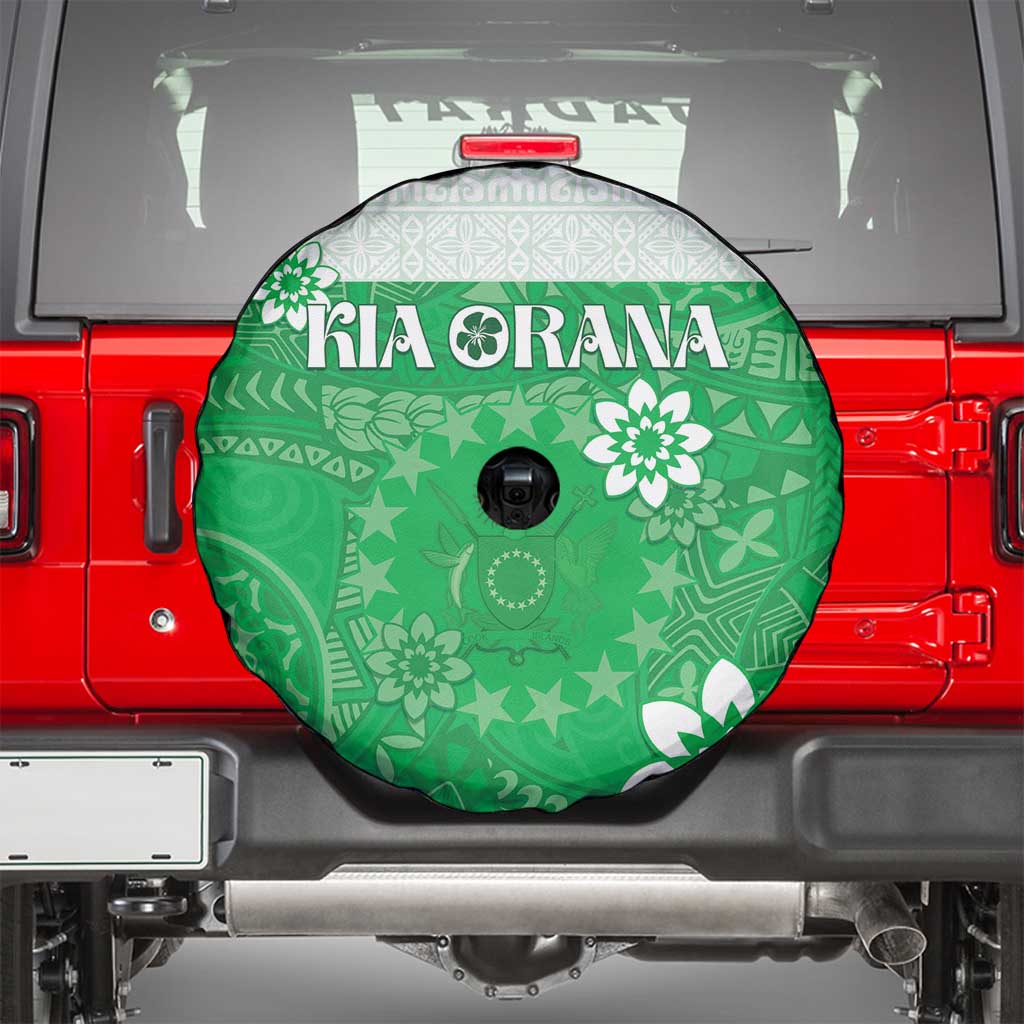 Cook Islands Maori Language Week Spare Tire Cover Pacific Tapa Pattern LT05 - Polynesian Pride