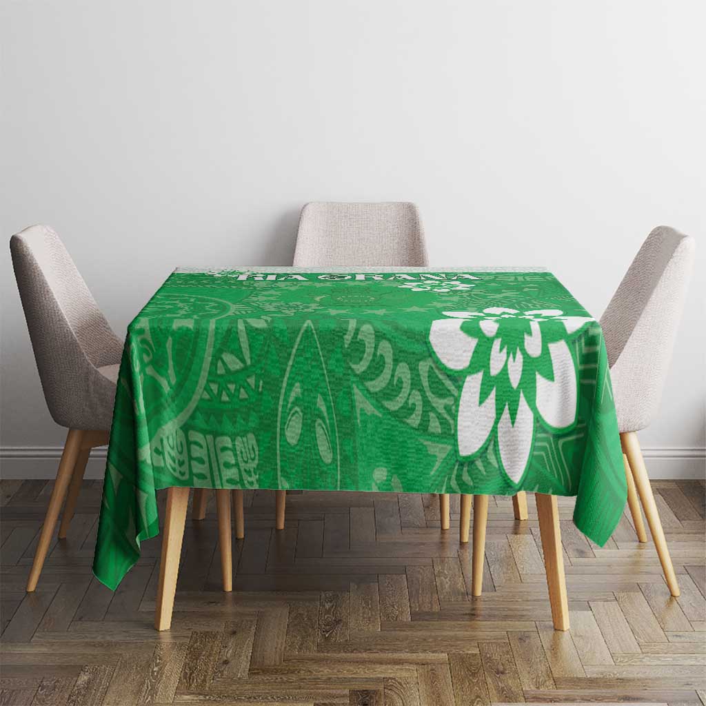 Cook Islands Maori Language Week Tablecloth Pacific Tapa Pattern LT05 - Polynesian Pride