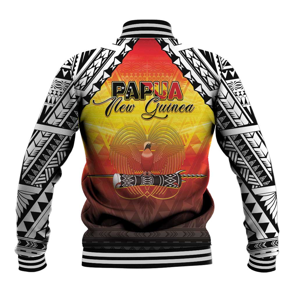 Papua New Guinea 50th Independence Day Baseball Jacket One People One Nation One PNG LT05 - Polynesian Pride