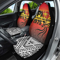 Papua New Guinea 49th Independence Day Car Seat Cover One People One Nation One PNG