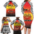 Papua New Guinea 49th Independence Day Family Matching Long Sleeve Bodycon Dress and Hawaiian Shirt One People One Nation One PNG