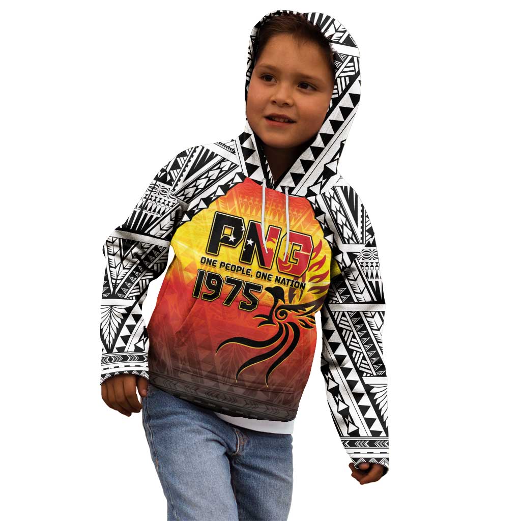 Papua New Guinea 49th Independence Day Kid Hoodie One People One Nation One PNG