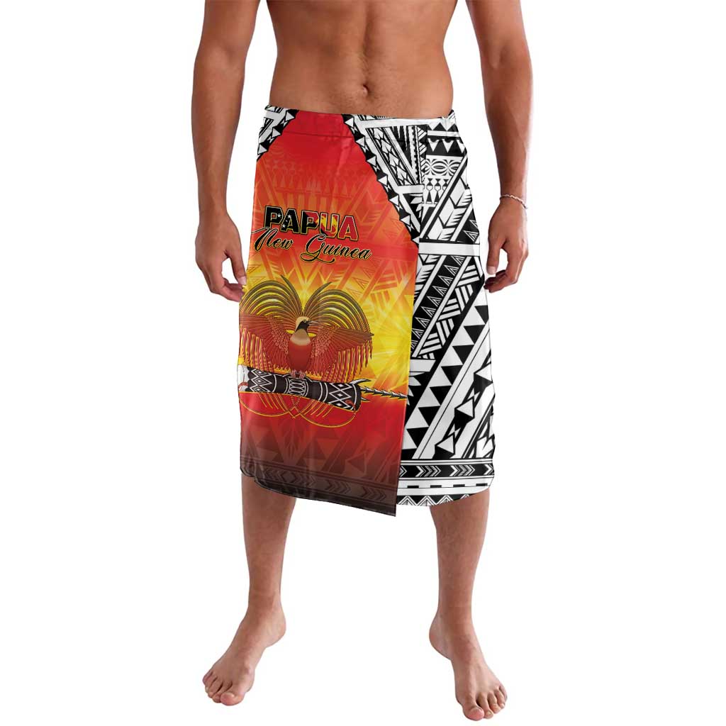 Papua New Guinea 50th Independence Day Lavalava One People One Nation One PNG LT05 Yellow - Polynesian Pride