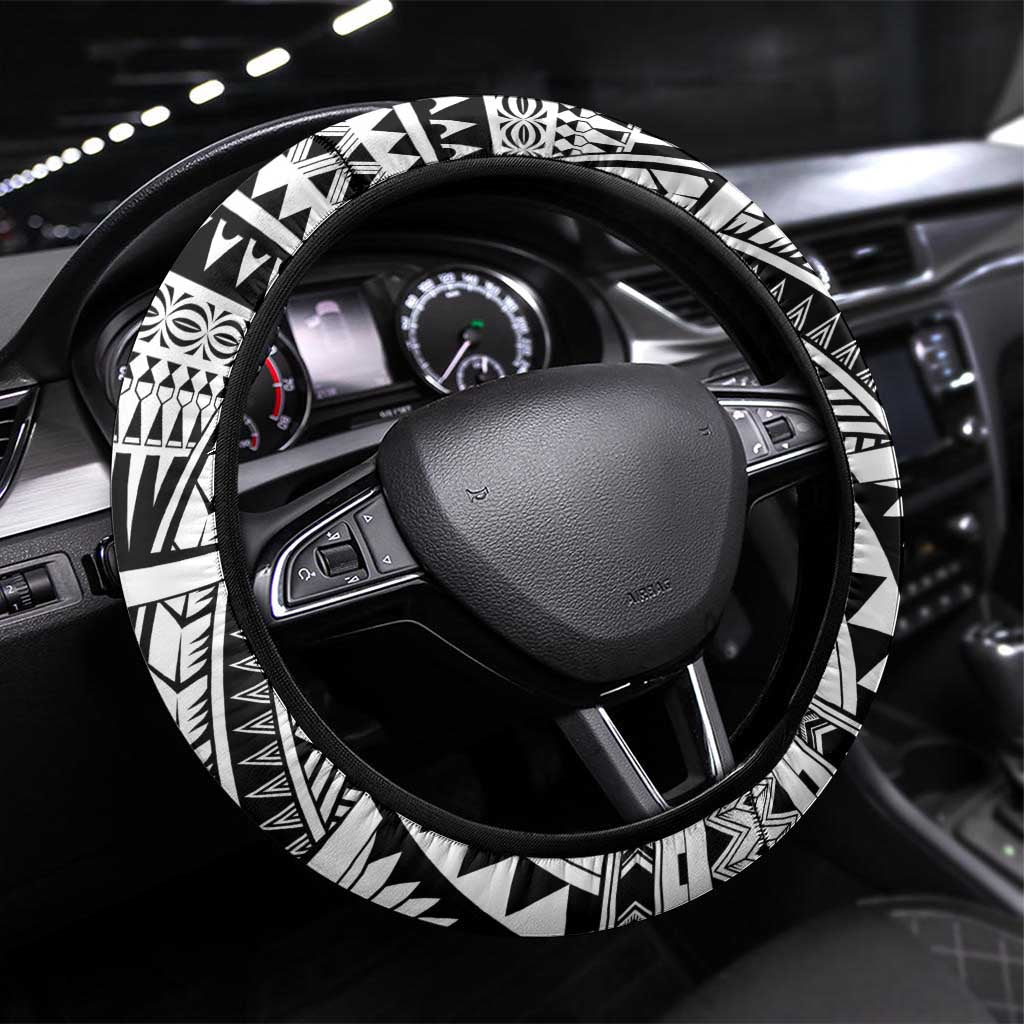 Papua New Guinea 50th Independence Day Steering Wheel Cover One People One Nation One PNG LT05 Universal Fit Yellow - Polynesian Pride