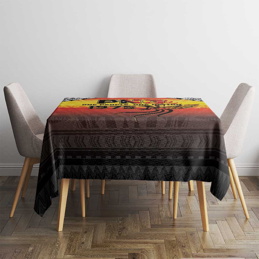Papua New Guinea 50th Independence Day Tablecloth One People One Nation One PNG LT05 - Polynesian Pride