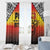 Papua New Guinea 49th Independence Day Window Curtain One People One Nation One PNG