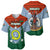 Vanuatu Penama Province Baseball Jersey Vanuatuan Coat Of Arms Polynesian Pattern LT05 - Polynesian Pride