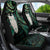 New Zealand Aotearoa Car Seat Cover Maori Tane Te Waiora Paua Shell Glitter Green