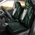 New Zealand Aotearoa Car Seat Cover Maori Tane Te Waiora Paua Shell Glitter Green