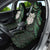 New Zealand Aotearoa Car Seat Cover Maori Wheku Paua Shell Glitter Green