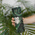 New Zealand Aotearoa Skinny Tumbler Maori Wheku Paua Shell Glitter Green