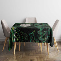 New Zealand Aotearoa Tablecloth Maori Wheku Paua Shell Glitter Green LT05 - Polynesian Pride