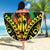 Aloha Tropical Palm Trees Beach Blanket Reggae Polynesian Pattern