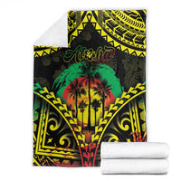 Aloha Tropical Palm Trees Blanket Reggae Polynesian Pattern LT05 - Polynesian Pride