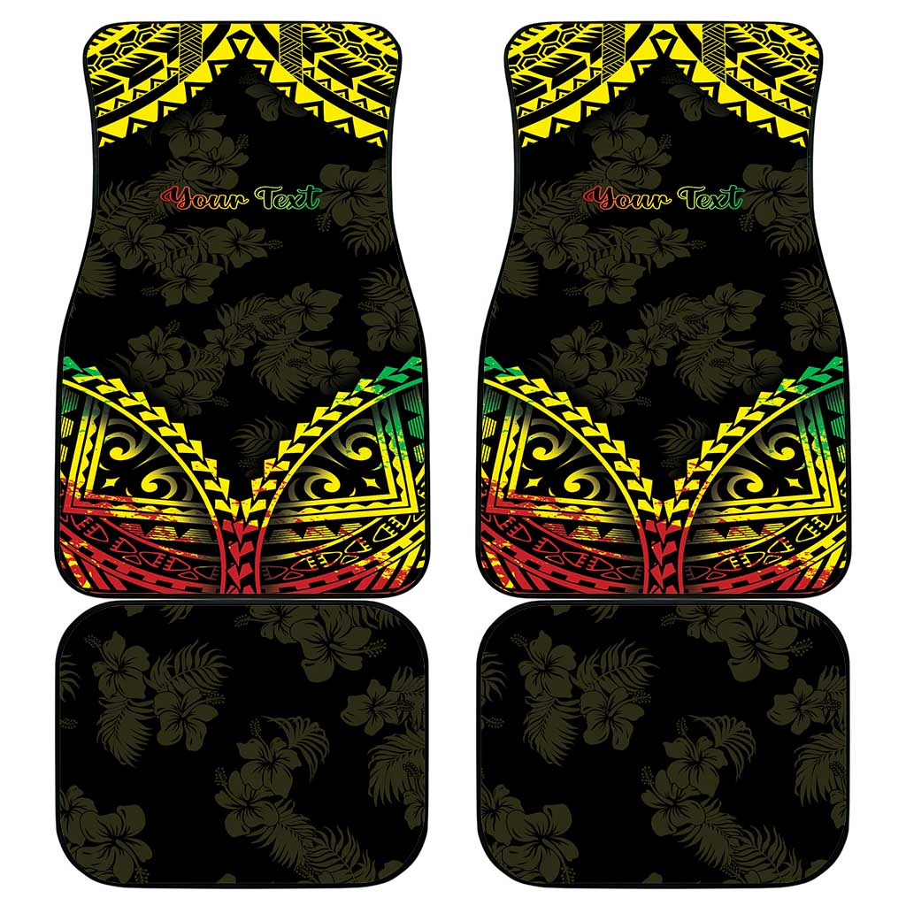 Aloha Tropical Palm Trees Car Mats Reggae Polynesian Pattern LT05 - Polynesian Pride