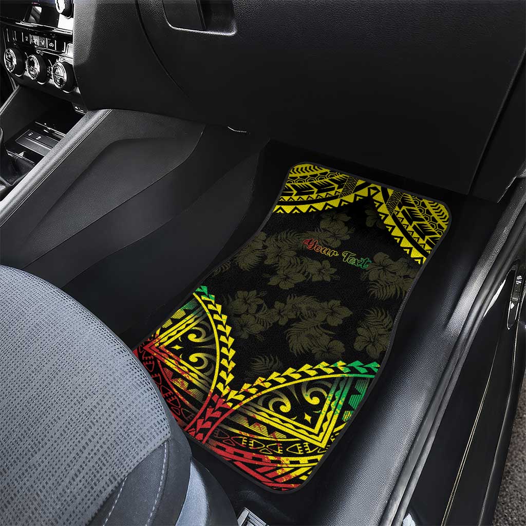 Aloha Tropical Palm Trees Car Mats Reggae Polynesian Pattern LT05 - Polynesian Pride