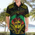 Aloha Tropical Palm Trees Hawaiian Shirt Reggae Polynesian Pattern