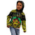 Aloha Tropical Palm Trees Kid Hoodie Reggae Polynesian Pattern