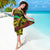 Aloha Tropical Palm Trees Sarong Reggae Polynesian Pattern