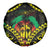 Aloha Tropical Palm Trees Spare Tire Cover Reggae Polynesian Pattern