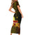 happy-diwali-festival-short-sleeve-bodycon-dress-diya-lamp-hibiscus-polynesian-pattern