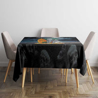 Hawaii Halloween Tablecloth Hallowaiian Skeleton Surf LT05 - Polynesian Pride