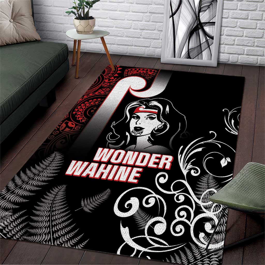 New Zealand Aotearoa Mana Wahine Area Rug