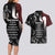 New Zealand Aotearoa Mana Wahine Couples Matching Long Sleeve Bodycon Dress and Hawaiian Shirt