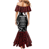 New Zealand Aotearoa Mana Wahine Family Matching Mermaid Dress and Hawaiian Shirt