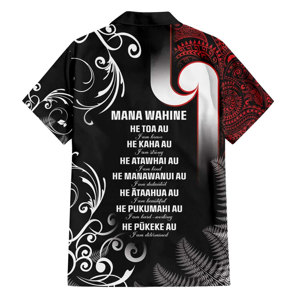 New Zealand Aotearoa Mana Wahine Family Matching Summer Maxi Dress and Hawaiian Shirt LT05 - Polynesian Pride