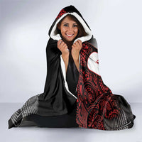 New Zealand Aotearoa Mana Wahine Hooded Blanket LT05 - Polynesian Pride