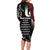 New Zealand Aotearoa Mana Wahine Long Sleeve Bodycon Dress