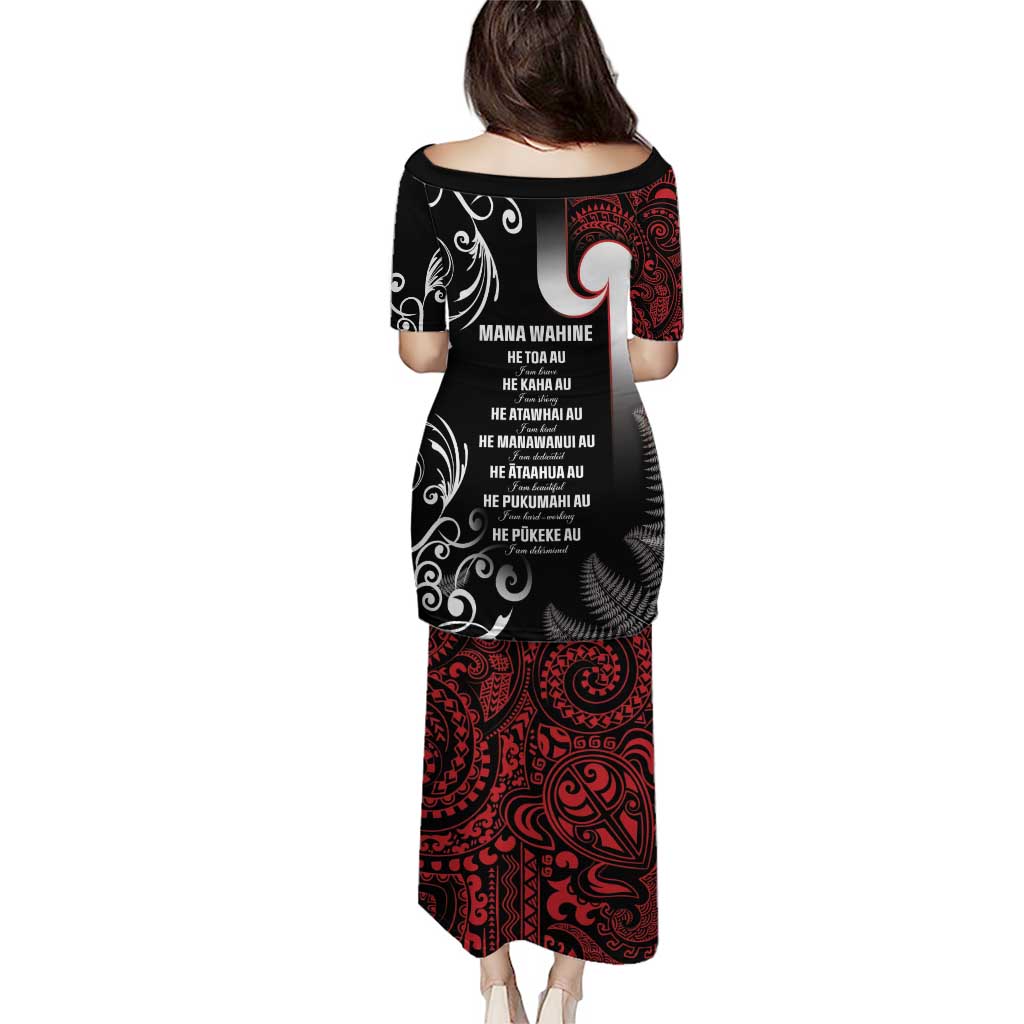 New Zealand Aotearoa Mana Wahine Puletasi LT05 - Polynesian Pride